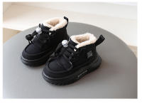 Botas de nieve para niños invierno nuevos zapatos grandes de algodón para niños apilados zapatos para bebés y niñas engrosados versión coreana niño - details 12