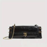 Bolso Cruzado de Verde Elegante Hardware Dorado Correa Ajustable Bolso Versátil para Mujeres - details 8