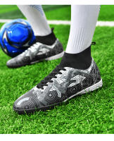 Botas de fútbol FG/TF para hombre, zapatos de fútbol para niños, tacos de entrenamiento antideslizantes para hierba, zapatillas de fútbol, calzado deportivo Unisex - details 31