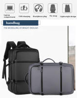 Mochila de viaje impermeable para hombre, morral escolar para ordenador portátil de negocios, de 15,6 pulgadas, con carga USB - details 1