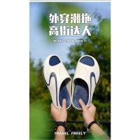 Zapatillas de coco para hombre en verano, suela gruesa, antideslizantes, refrescan la playa, deportes, sensación de caca, arrastre recto - details 4