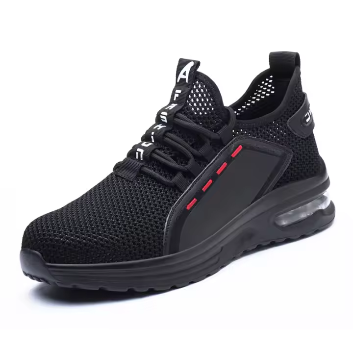Zapatos de Seguridad Ligeros para Hombres Punta de Acero Resistentes a Resbalones - 1