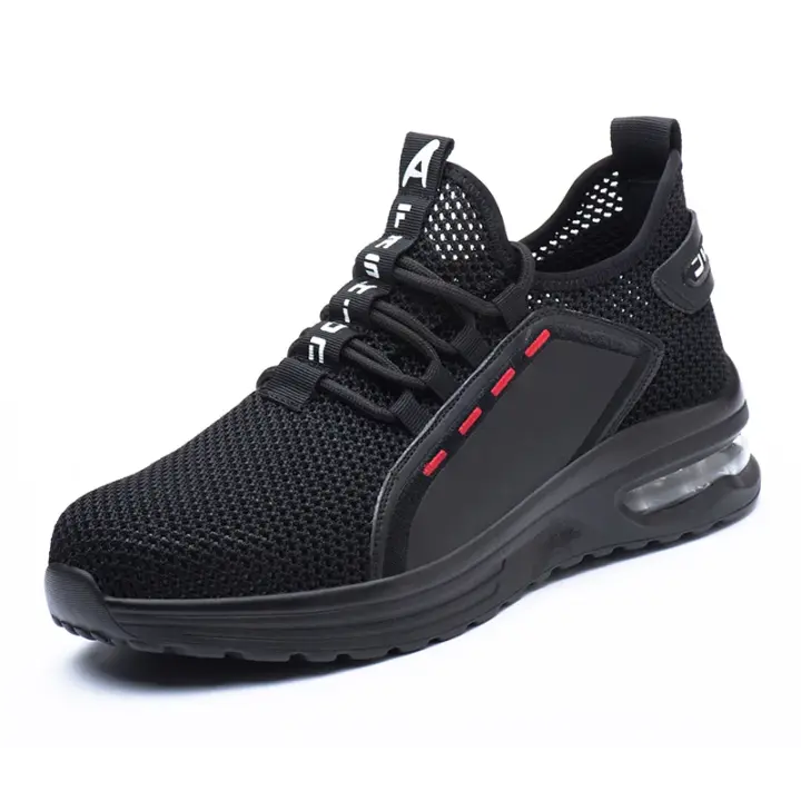 Zapatos de Seguridad Ligeros para Hombres Punta de Acero Resistentes a Resbalones - 1