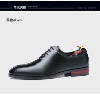 Zapatos derby de cuero formales para hombre, vino hecho a mano, de la más alta calidad, de Italia en China, 2025 - details 6