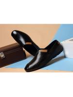 Zapatos de verano para hombre de piel auténtica, talla grande, estilo británico, informales, con agujeros y transpirables de piel de vaca. - details 11