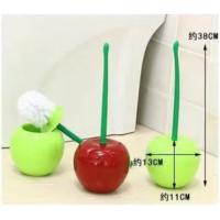 Juego de cepillos de baño, cepillo de baño de cereza de plástico, baño sin callejones sin salida, artefacto de limpieza, cabezal de cepillo de baño reemplazable - details 0