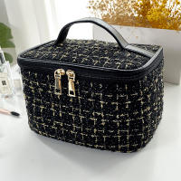 Bolsa De Cosméticos Portátil De Gran Capacidad Para Mujer Pequeña Bolsa De Almacenamiento De Viaje De Alta Valía Con Fragancia - details 8