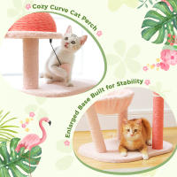 PAWZ Road Árbol de Calzado para Gatos 4 Niveles de Muebles Estilo Flamenco - details 4