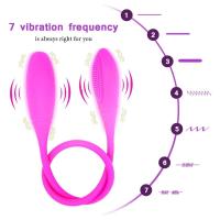Vibrador de Cabeza G Spot Bullet Doble Cara de Silicona Juguete Sexual para Adultos para Mujeres y Lesbianas Salud Sensual - details 2