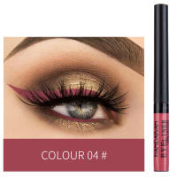 Handaiyan impermeable de larga duración sin manchas delineador de ojos 42 colores mate sombra de ojos delineador líquido - details 13