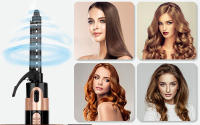 4 In 1 Hair Dryer Brush Electric Hot Air Comb Multifunction Hair Curler Straightener Curler Negative Ion Hair Dryer - details 0