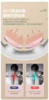 Masajeador de Cuello Protector de Hombros y Cuello Dispositivo de Fisioterapia de Pulso Multifuncional Masajeador de Columna Cervical - details 7