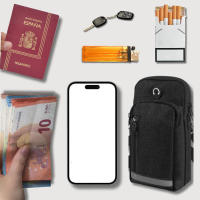 Bolso pequeño unisex para teléfono, perfecto para guardar el teléfono, impermeable y con correa estable. - details 5