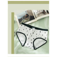 5 bragas de algodón para mujer ropa interior transpirable con estampado bonito para chicas calzoncillos sexis de cintura baja bragas suaves lencería femenina - details 1