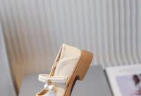 Zapatos de princesa Mary Jane para niña, calzado ligero y transpirable con colgante de perlas pequeñas, para primavera y verano, 2024 - details 15