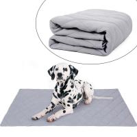 Alfombrilla de seda de hielo para mascotas, esterilla de autorefrigeración, día caliente, sensación de frío, Picnic con perros y gatos - details 3