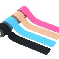 Cinta de kinesiología precort de 5cm x 5m, parche elástico para ejercicio muscular tipo I, cinta intramuscular deportiva impermeable y transpirable para - details 3