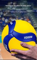 MIKASA V200W,V300W Voleibol La superficie de microfibra con doble hoyuelo estabiliza, voleibol de playa para adultos, balones de fútbol para adultos, deportes de equipo - details 2
