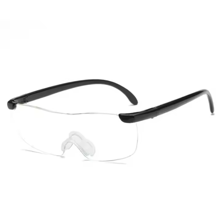 Gafas de aumento para presbicia, gafas de lectura con aumento del 160% para ver más y mejor lupa portátil - 1