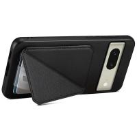 Para Google Pixel 8 Funda con tarjetero Kickstand Cuero PC + TPU Funda para teléfono - details 1