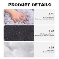 Cama de Mascota Suave y Segura Diseño Redondo y Mullido para Animales de Compañía - details 2