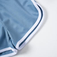 Conjunto De Verano Para Bebé Niña 2024 Shorts Y Camiseta Cómodo Transpirable Ropa De Casa Estilo Casual Sin Mangas Cuello Redondo - details 40