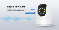 Cámaras de vigilancia interior doméstico HD inteligente Voz video de vigilancia wifi - details 11