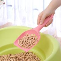 Pala útil de plástico para limpieza de arena de gatos, productos de limpieza de arena, cucharas de comida para perros, suministros para gatos, 1 unidad - details 0