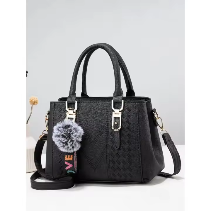 Bolso cruzado de mujer bordado de gran capacidad, moderno y minimalista, un bolso diario para usar, mochila de lujo de alta gama - 1