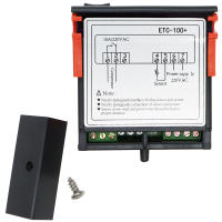 ETC-100+ Digital Temperature Controller Microcomputer Thermostats Thermostat Refrigeration Alarm 220V NTC sensor 50%off - details 8