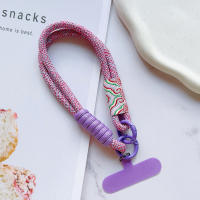 Nuevo cordón Universal tejido a mano para teléfono móvil, cordón Universal para muñeca, correa de mano de cuerda corta, colgante decorativo - details 10