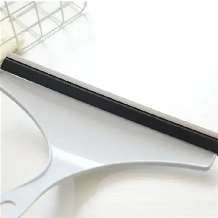 Limpiador de Ventanas de Vidrio para el Hogar Mango Antideslizante Adhesivo Suave para Azulejos de Baño Equipo de Limpieza de Lavandería y Hogar - 1