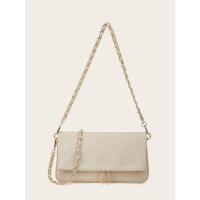 2025 Popular Lichi Patrón Bajo El Brazo Cadena Pequeña Bolsa De Moda De Gama Alta Señoras Hombro Cuadrado Crossbody Bolsa - details 6