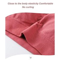 Sujetador de Encaje Sin Costuras para Mujeres Lencería de Belectividad Inalámbrica con Push Up - details 1