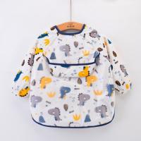 Baberos de manga larga para bebé, delantal impermeable para comer, arte de alimentación, recién nacido, eructo, 2 piezas - details 9