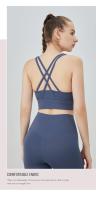 Bras de Verano Transpirables y a Prueba de Golpes para Mujeres Top Deportivo con Espalda Cruzada - details 15