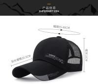 Gorras de béisbol de malla triangular en relieve para mujer, gorras Snapback de malla transpirable, gorras deportivas informales rojas y negras, gorra Unisex para hombre y pesca - details 36