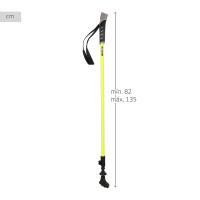 Palo de Senderismo AKTIVE Extensible Punta de Metal o Goma, Longitud Ajustable 82-135 cm, Cierre FlickLock, Mango de Dragón Usable - details 3