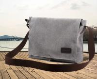 Nuevos bolsos de mensajero de hombro tipo bandolera de lona para hombre, nueva bolsa cruzada de moda para hombre, bolso informal sólido multifunción portátil para hombre - details 0