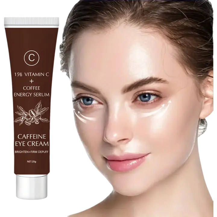 Crema de Ojos con Café Eliminadora de Ojeras, Hidratante, Iluminador Herramienta de Cuidado de la Piel Facial - 1