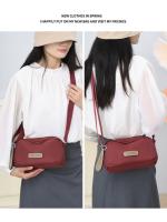 BINGMEI nuevo bolso de hombro casual para mujer tendencia japonesa color sólido tela Oxford antisalpicaduras simple versátil bolso de mensajero de moda - details 12