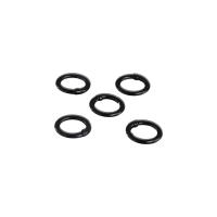 5 uds DIY 25mm O Ring llavero Clips colorido duradero que se puede abrir mosquetón redondo Metal resorte cierre cadena de perro - details 8