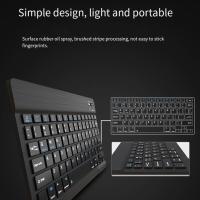 Teclado Bluetooth de 78 teclas, teclado inalámbrico ligero y recargable para portátil, teclado Universal cómodo para videojuegos y tableta - details 8