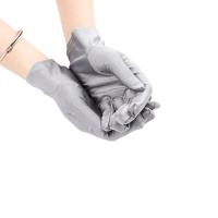 Guantes de satén elásticos para niña, guantes de boda, fiesta - details 2