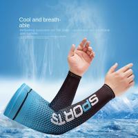 2 piezas de Mangas Deportivas Refrescantes para Brazos - Protección UV, Nailon Transpirable para Golf, Ciclismo, Correr y Conducir - Unisex, Opciones Multicolor (Naranja, Verde, Azul, Negro y Más), Lavado a Mano o Limpieza en Seco - details 2
