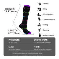 Calcetines de Compresión para Pié en Alta y Baja 20-30mmHg Ideal para Edema, Diabetes, Varices - details 4
