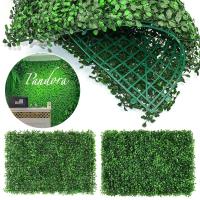 Césped Artificial para jardín al aire libre, césped verde para pared, fiesta de boda, habitación, planta falsa de plástico DIY, decoración del hogar, 40x60cm - details 2