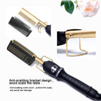 Cepillo Profesional para Alizar el Cabello Hierro de Alizamiento de Cerámica con Enchufe Europeo - details 12