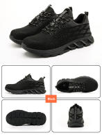Zapatos de seguridad para el trabajo para hombre, calzado especial antipinchazos, antideslizante, para exteriores, para construcción - details 17
