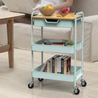 Mesa auxiliar con ruedas
